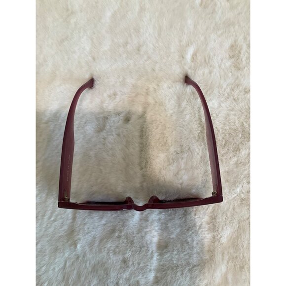 SOJOS Vintage Oversized Square Sunglasses SJ2194 C7 Retro UV400 Protection Purpl - Picture 6 of 8